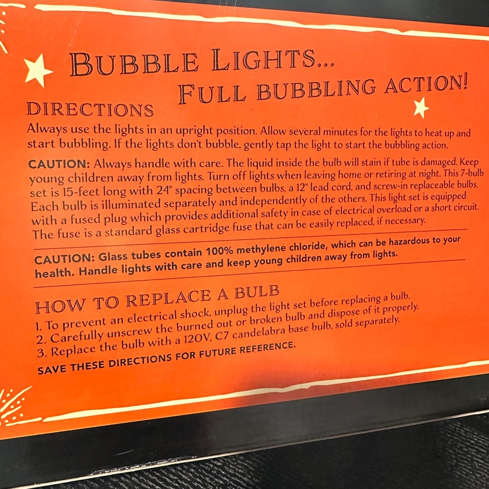 15’ Kurt Adler Halloween Pumpkin Bubble String Lights 7 Jack O' Lantern - Picture 3 of 10